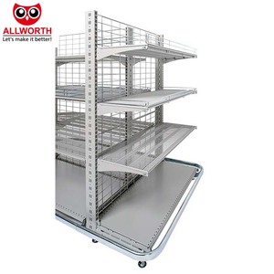 Étagère de supermarché en métal pour l'affichage des produits en magasin d'alimentation - Product Image 1