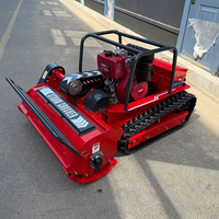 Livraison gratuite Robot tondeuse à gazon télécommandé Tondeuse à gazon automatique Tracteur tondeuse à gazon télécommandé