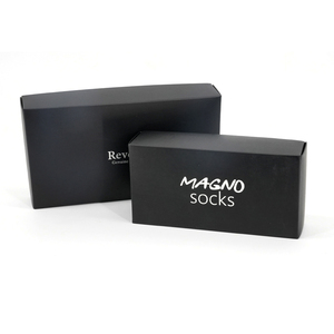 Caja <span class=keywords><strong>de</strong></span> Presentación <span class=keywords><strong>de</strong></span> Cartón Rígido con Tapa Negra, Personalizada e Impresa al por Mayor, para Ropa, Accesorios y Regalos - Product Image 4