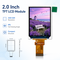 Maßgefertigtes 2,0 Zoll TFT LCD Display Modul 240x320 Stromsparender Bildschirm Mit MCU SPI RGB Schnittstelle für Medizinische Monitor-Projektlösungen