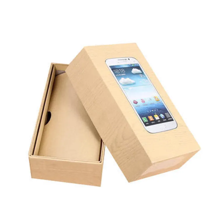 מותאם אישית עיצוב חינם מתנה גלית אריזת קרטון קראפט נייר קופסות עבור מחשב נייד טלפון סלולרי נייד אוזניות מקרה