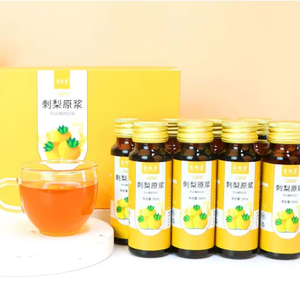 Nhà Máy Trự<span class=keywords><strong>c</strong></span> Tiếp Đường Miễn Phí Nướ<span class=keywords><strong>c</strong></span> Trái <span class=keywords><strong>C</strong></span>ây Uống Vitamin <span class=keywords><strong>C</strong></span> Giàu Barbary Berry Puree Nfc Tươi Vắt Trong Quý Châu Xuất Xứ Đóng Gói Chai - Product Image 4