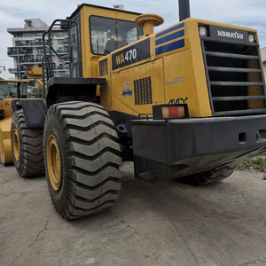Cargadora usada KOMATSU WA470-3 Precio económico excelente rendimiento Cargadora usada KOMATSU en venta - Product Image 1