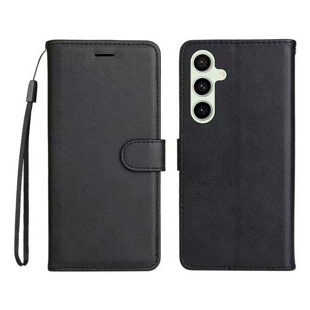 China Factory Magnetic Snap Flip Kickstand Leather Wallet Phone Case for Samsung Galaxy A16 Phone Cases with Card Holder
