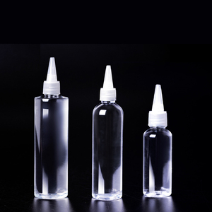 Pet Nhựa dầu ô liu tóc nước sốt rỗng sang trọng tinh dầu chai vít nắp xoắn trong kho - Product Image 3