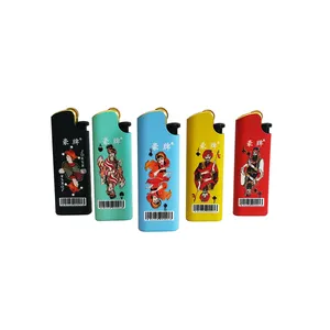 Vente en gros Variété de couleurs disponibles Briquet à silex rechargeable Briquet à gaz Briquet à fumer