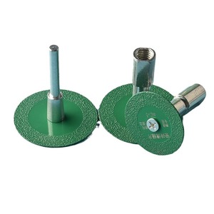 Disque de ponçage en fibre Moliheng 6 mm vert, mini-disque de coupe en carbure pour le nettoyage des joints de carrelage, perceuse électrique, meuleuse d'angle - Product Image 1