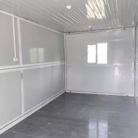 Module pliable de luxe préfabriqué de haute qualité, 20 pieds, 1 chambre, mini conteneur pliable multifonctionnel