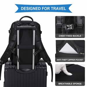 Promotion Large Capacity Multi-Functional Cross-Border Travel <b>Backpack</b> Fashionable Waterproof Polyester for Students <b>School</b> Use - Product Image 4