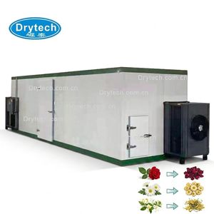 Séchoir à plateaux à pompe à chaleur industrielle pour roses, chrysanthèmes, chèvrefeuilles, etc. Système de séchage uniforme et économe en énergie - Product Image 1