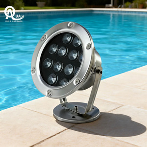 Water Crown <b>Remote</b> <b>Control</b> LED Fountain Light RGB Color Changing IP68 Waterproof Underwater Pool <b>Lamp</b> - Product Image 2