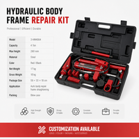 Kit de réparation de châssis hydraulique Porta Power 4 tonnes, kit de cric hydraulique portable Hongma HM4064 en acier, 17 kg