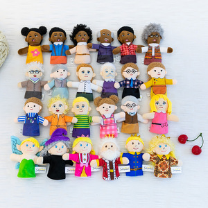 Nuevo Set de Muñecos de Dedo de la Serie Cuentos de Hadas, Personajes de Peluche, Insectos, Pájaros, Muñecos de Dedo Humanistas para Educación Temprana - Product Image 4