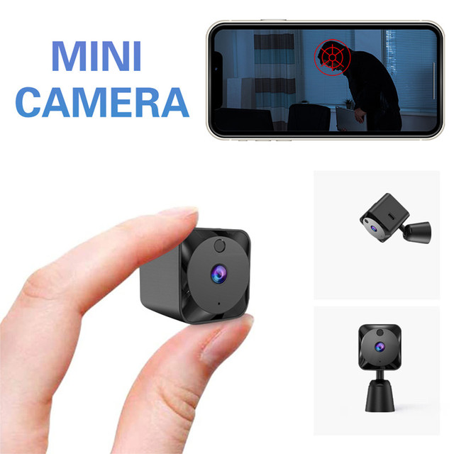 WiFi Mini Camera 4K HD Home Security Cameras Easy to Use Wireless Indoor Smallest Camera