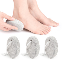 Pierre ponce exfoliante et gommante pour les pieds, forme ovale, élimine les callosités durcies et les peaux mortes, lime à pieds, râpe à pieds