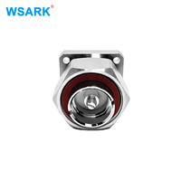 Conector DIN Macho de Brida Cuadrada de Bajo VSWR para Instrumentos de Prueba de Precisión y Comunicación, Marca WSARK