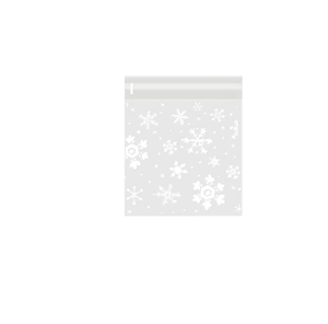 Sacs en plastique CPP transparents auto-adhésifs avec impression en héliogravure personnalisable pour produits de boulangerie, bonbons et friandises, avec soufflet latéral de sécurité - Product Image 4
