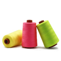 Fil à coudre en polyester filé 100% 40S/2, couleur personnalisée ODM pour machine à coudre