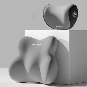 Sport de luxe Ventilation douce appui-tête de <span class=keywords><strong>voiture</strong></span> soutien lombaire ensemble de Massage femmes 2 pièces coupe universelle coussin de taille coloré - Product Image 6