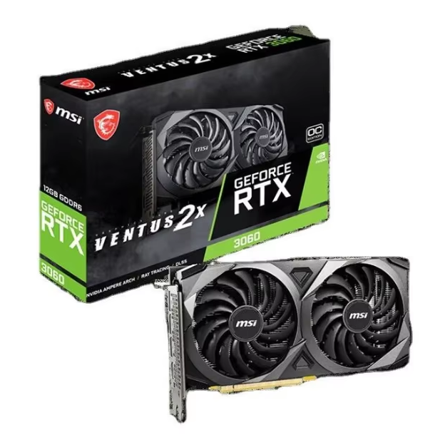 GeForce RTX 3060 12G OC Gaming Video Card Triple Fan Cooling 8Pin Power