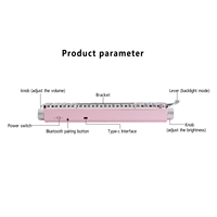 Keyboard Gaming Profesional 83 Tombol Nirkabel RGB Back Light Mewah Model Mesin Ketik Tahan Air Tujuh Warna Baru