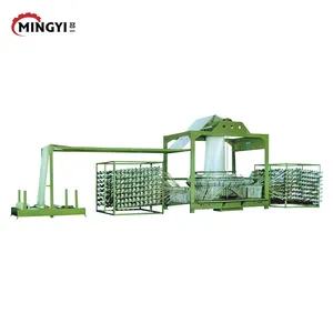 Mingyi Automatische Zak Maken Machine 4 Shuttle Cirkelvormige Weefgetouw Draad Weefmachine Voor Pp Geweven Cement Rijstzakken