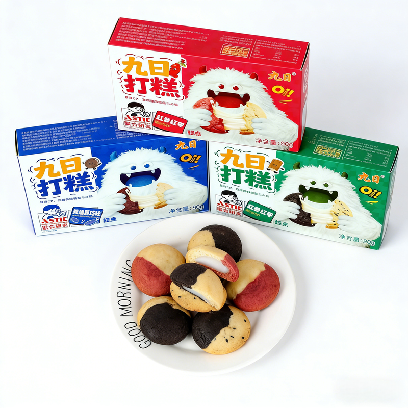 Wholesale JIUR Rice Cake Cookie Snacks