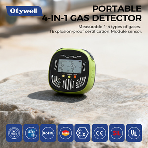 Détecteur de <span class=keywords><strong>gaz</strong></span> portable mini et léger de type bracelet, pour Hélium, NDIR, Propane, C3H8, intrinsèquement sûr - Product Image 2