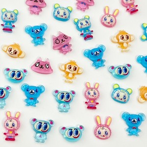 Adesivi per Telefono, Frigorifero, Fermagli per Capelli e Accessori per Unghie con Personaggi di Anime Giapponesi: Gatto, Scimmia, Coniglio, Orso in Resina - Product Image 2