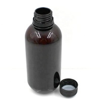Bouteille de sirop contre la toux en plastique Promethazine 8oz 250ml Bouteilles de médicaments vides en PET ambré