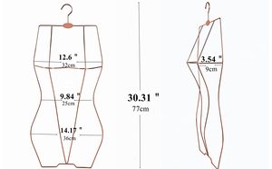 Bền Bikini hiển thị móc một mảnh đồ lót móc áo Chrome kim loại cửa hàng quần áo lịch thi đấu mỏng bán lẻ đứng giá - Product Image 3