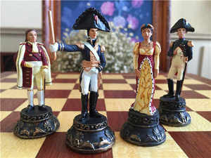 Jeu d'échecs français personnalisé Napoléon Jeu d'échecs hommes Napoléon Bonaparte - Product Image 3