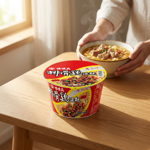 VEDAN Wei Wei A Chicken Flavor Noodle Bowl | Seeking Global Fast Food Buyers - Product Image 1