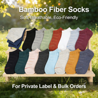 Chaussettes de course en fibre de bambou personnalisées avec logo, respirantes, anti-odeur, séchage rapide, pour athlétisme, randonnée, sports de plein air, OEM ODM