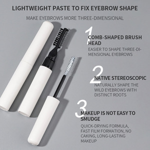 <b>Wholesale</b> Waterproof Vegan Eyebrow <b>Gel</b> Kit Liquid <b>Brow</b> Soap <b>Gel</b> Clear <b>Brow</b> Styling Wax Long-Lasting - Product Image 6