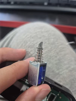 Kunci Elektromagnetik Solenoid Mini Respon Cepat Youge Custom Voltage DC6V/12V Model 0420, Daya Aktif Menarik Mundur, Daya Mati Muncul Kembali