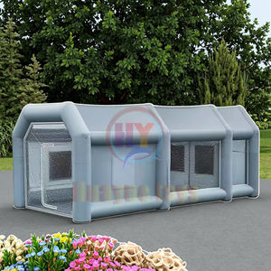 Cabina di spruzzo gonfiabile per auto giocattolo di parcheggio tenda gonfiabile bolla Garage all'aperto - Product Image 1