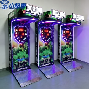 Máquina de Juego de Boxeo Comercial para Medir Fuerza - Máquina de Puñetazos que Funciona con Monedas en Venta |   Fabricante Personalizable - Product Image 3