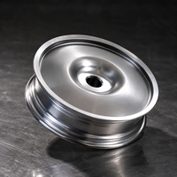 PJ Drag Front Wheel Chrome Silver Bronze Gun Mental 5x114.3 15x3 15x3.5 17x4.5 18x5 18x7 untuk Mazda RX7 FD RX8 MX5