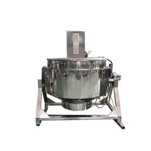 Stainless Steel Jacketed Kettle Big Capacity Industrial Cooking Mixer Machine For Sauce