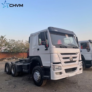 CHVM Promotion Exceptionnelle : Tracteur <span class=keywords><strong>Routier</strong></span> Sinotruk HOWO 6x4 420HP Personnalisé en Usine, Camion Tracteur Lourd pour <span class=keywords><strong>le</strong></span> <span class=keywords><strong>Transport</strong></span> <span class=keywords><strong>de</strong></span> Conteneurs et <span class=keywords><strong>de</strong></span> <span class=keywords><strong>Marchandises</strong></span> en Vrac - Product Image 1