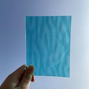 Jinwujiangsu — feuille de verre 3mm, verre artistique transparent, motif lac bleu, verre de <span class=keywords><strong>peinture</strong></span> décorative personnalisable, plateau, kpa - Product Image 5
