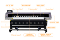 Impresora de Formato Ancho Yinghe de 1.8m con Cabezal de Impresión I3200 Xp600, Impresora de Disolvente Ecológico, Plotter, Impresora de Vinilo y Adhesivos, Inyección de Tinta, Precio Accesible