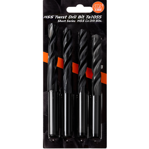 Hss Twist <b>Drill</b> <b>Bit</b> Ta1055 Black Short Series Hss Co <b>Drill</b> <b>Bits</b> - Product Image 2