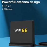 Gain élevé 2.4G 5.8G 6GHz 3FT RG174 RP- TS9 connecteur antenne Base magnétique WiFi 6E 12dBi Vertical pour carte routeur PC