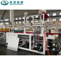 Machine d'extrusion plastique pour panneaux de toiture ASA pour kiosque extérieur, machine de fabrication de tuiles de couverture de toiture en PVC UPVC laminé