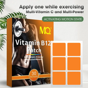 베스트 셀러 제품 2025 OEM ODM 자연 허브 작업 개선 및 연구 건강 관리 비타민 <span class=keywords><strong>B12</strong></span> 패치 - Product Image 2