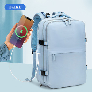 Wholesale Travel <b>Backpack</b> for Women with Shoe Pouch, Waterproof <b>Large</b> Capacity 16 Inch Laptop <b>Backpack</b>, Customizable - Product Image 1