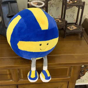 Divertido baloncesto fútbol billar voleibol Rugby PP algodón bordado peluche juguete niños regalo Unisex - Product Image 5