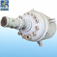 Cuve de réaction industrielle à double enveloppe de 5000 L avec agitateur, cuve de fermentation, réacteur en acier inoxydable